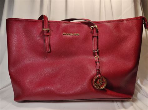 michael kors sady tote red|Michael Kors sady laptop bag.